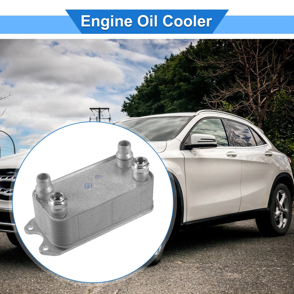 Engine Oil Cooler for Mercedes-Benz C250 SLK350 (2012–2015) NO.995002300