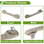 1Pc Interior Trim Handle A Pillar for Lexus IS250 (2006–2015) ABS Beige