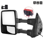 Driver Side Manual Towing Mirror with Turn Signal for F250-F550 (2008–2016)