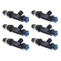 6pc Fuel Injector Set for GMC Envoy, Envoy XL, Trailblazer, Trailblazer EXT (2002–2009)
