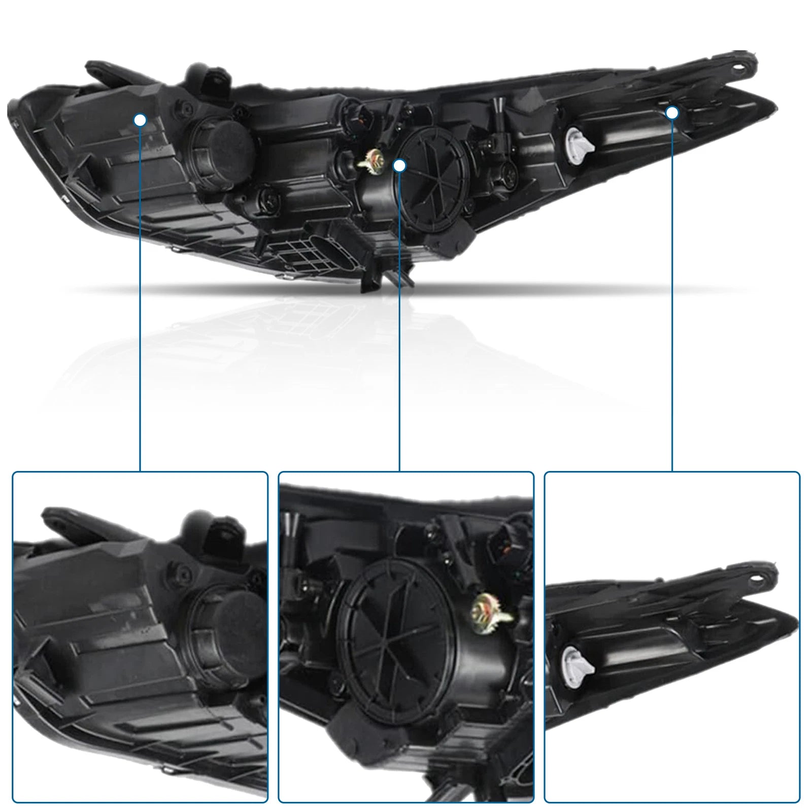 Front Right Headlamp Assembly for Hyundai Elantra (2011-2013)