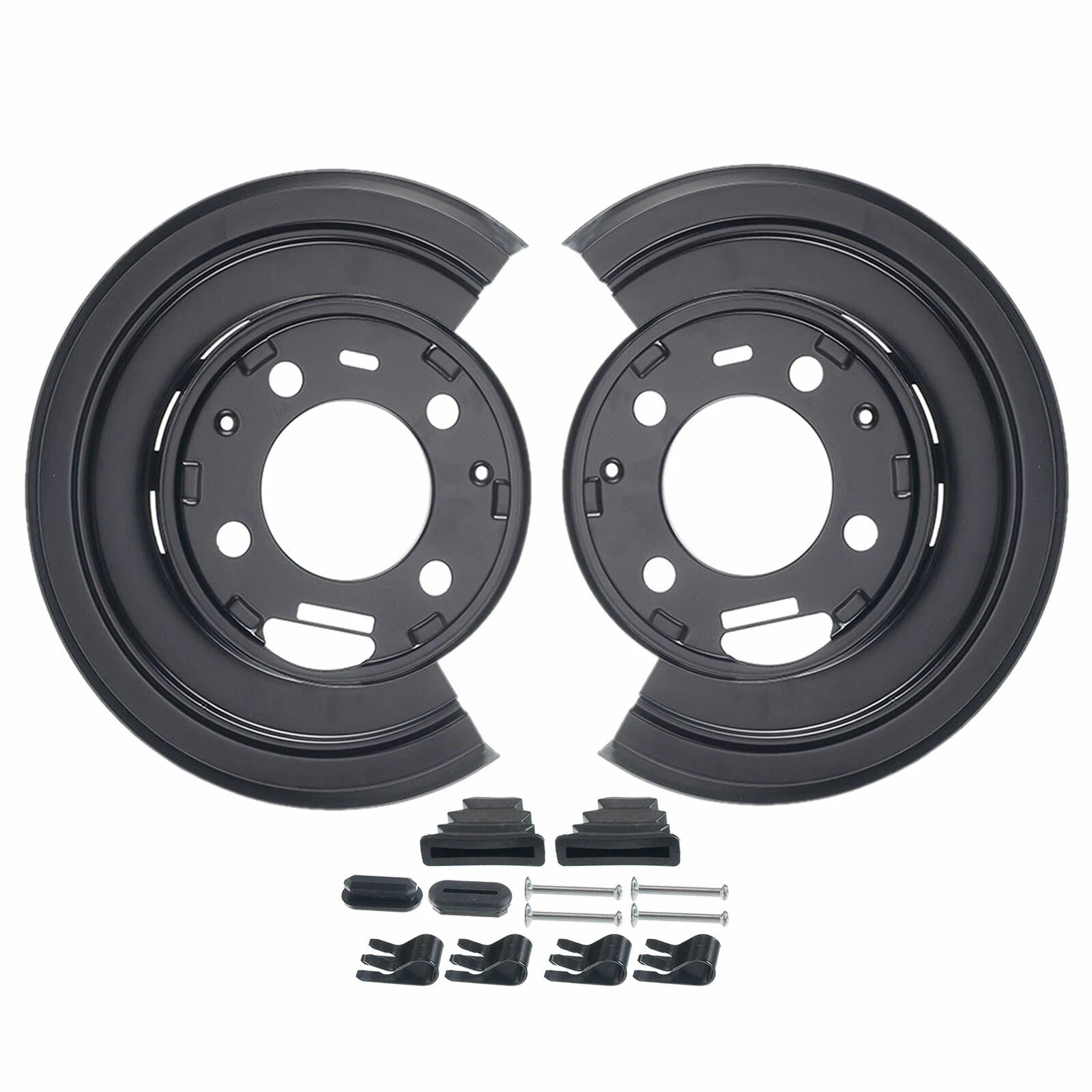 2X Rear Brake Dust Shield Plates for Ford F-250 F-350 F-450 Super Duty (2005–2023)