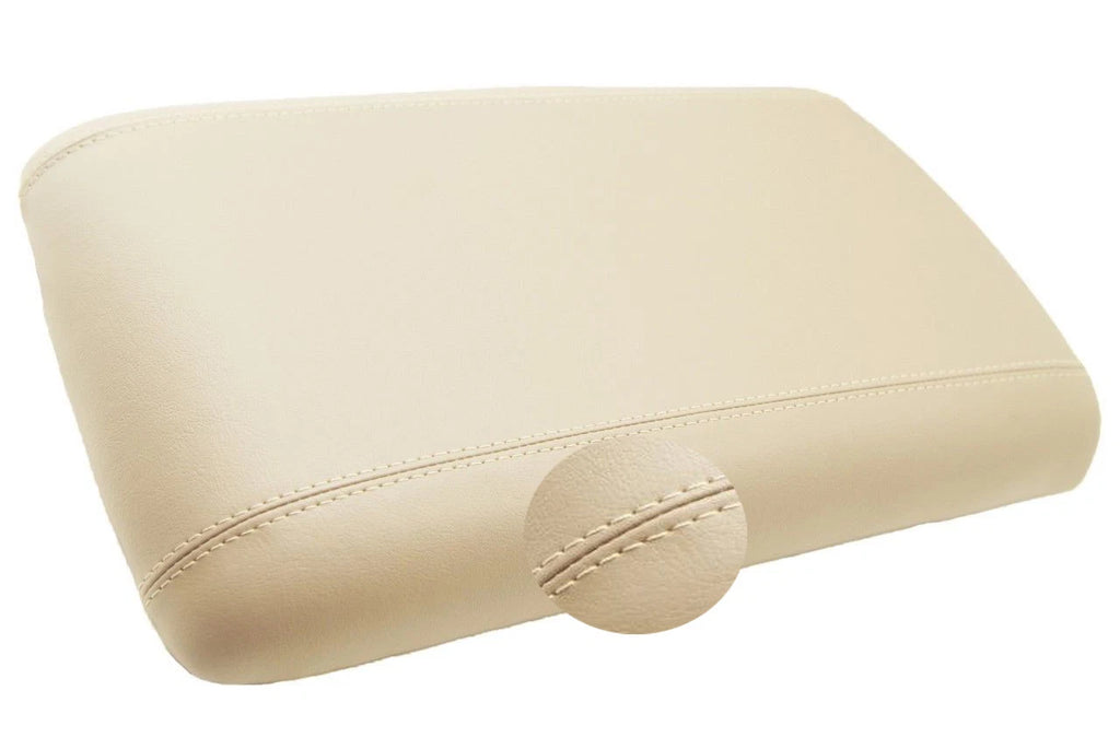 Leather Synthetic Console Armrest Cover for Ford Expedition (2003–2006) Beige