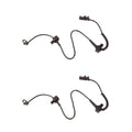 2X ACDelco ABS Wheel Speed Sensor Rear for Silverado 1500 (2014–2019)