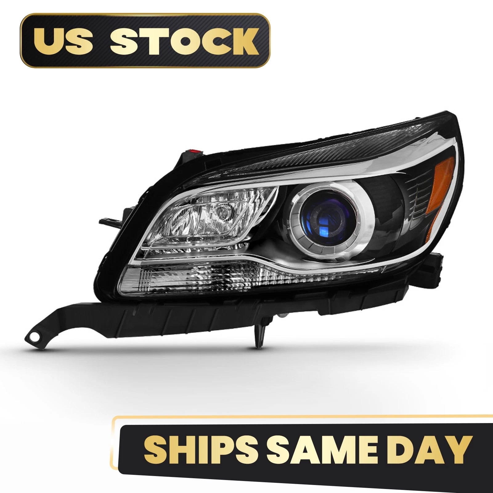HID/Xenon Headlight for Chevy Malibu (2013–2015) Projector Left Driver