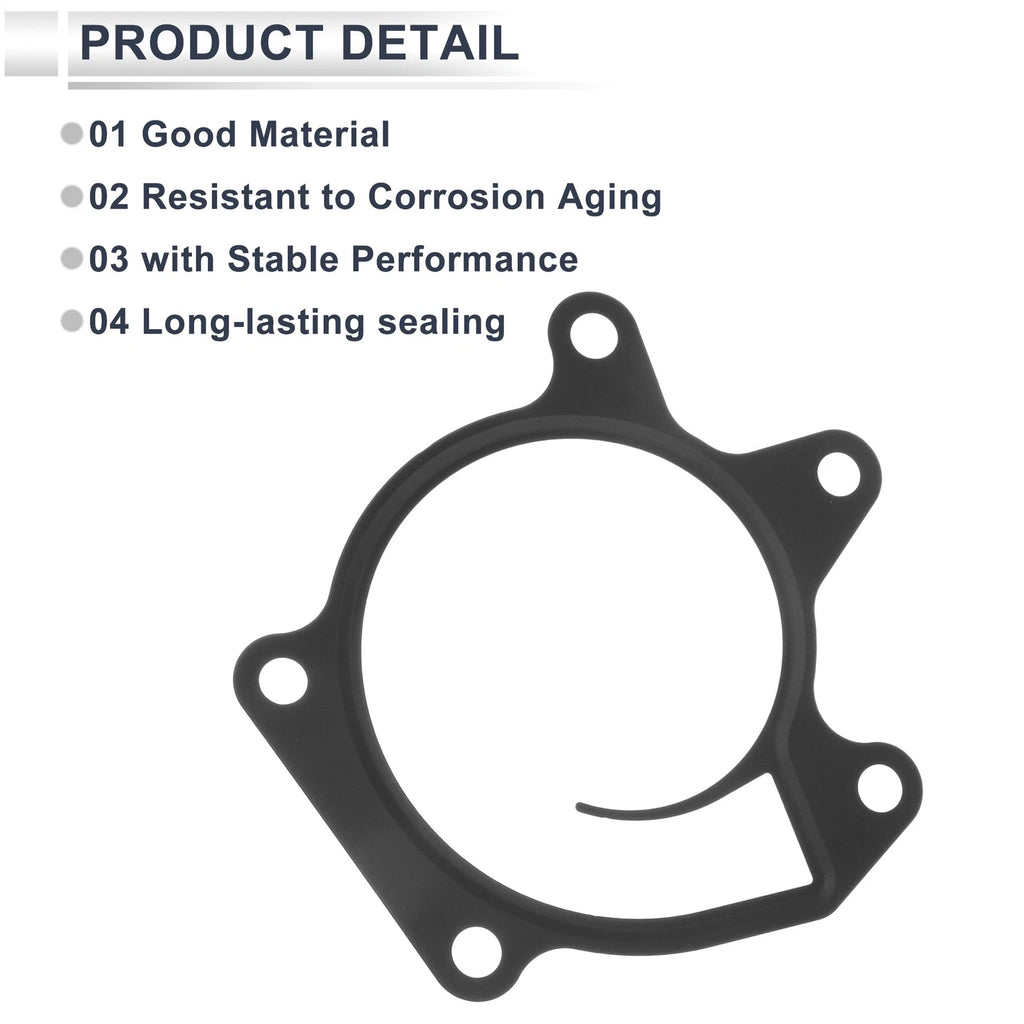 Water Pump Gasket No. 210141KC1A for Nissan Juke (2011–2017) Rubber 1Pc
