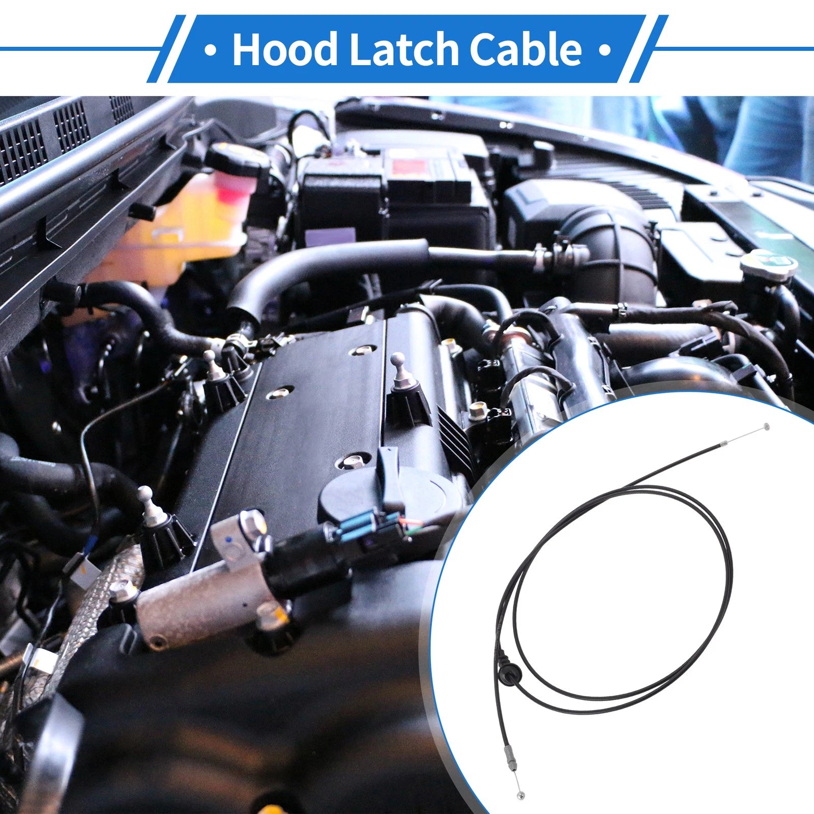 Hood Release Cable No. 5363002120 for Toyota Corolla (2004–2017)