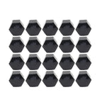 17mm Black Wheel Lug Nut Bolt Cover Caps (20 Pcs) for Car - Fits Various Models