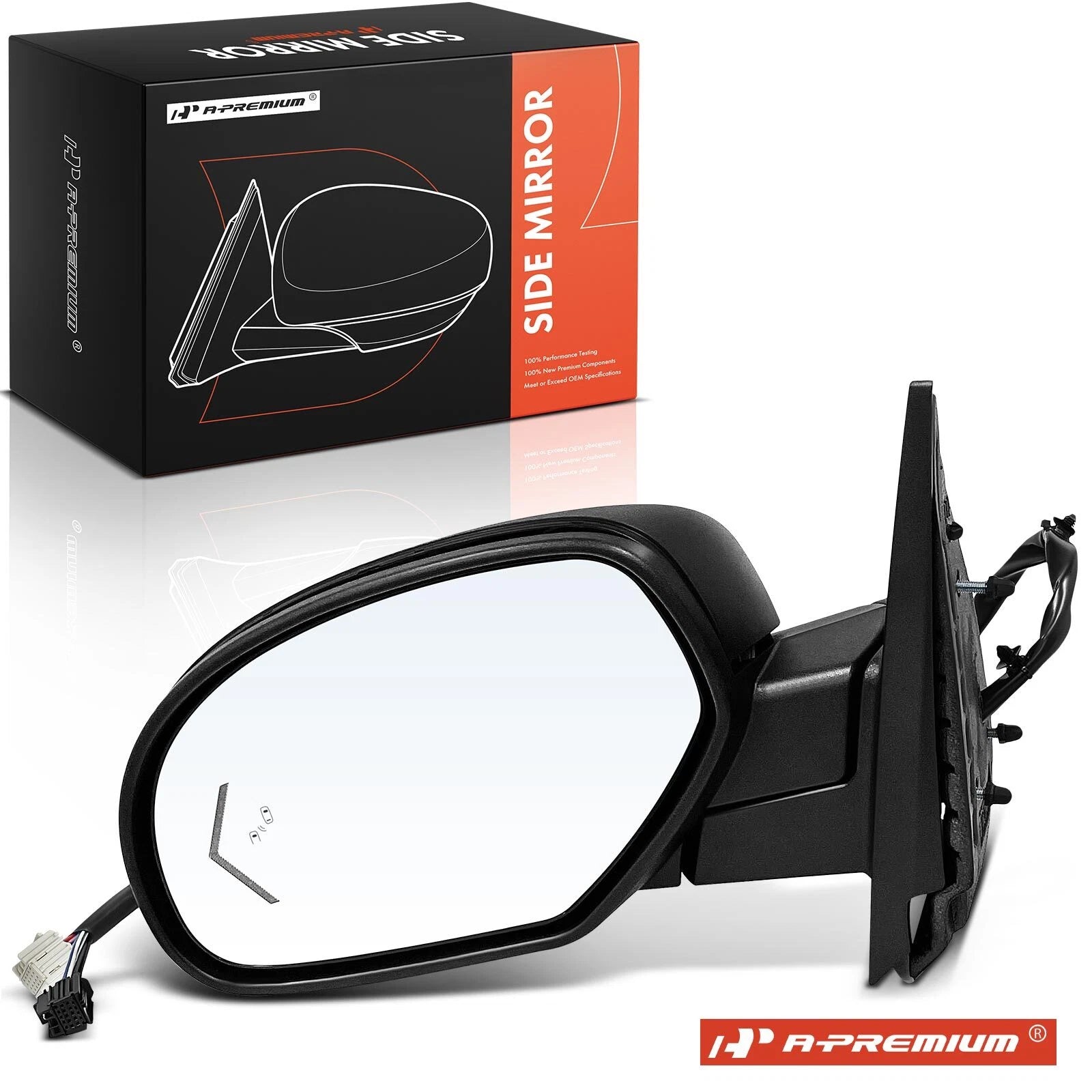Power Fold Blind Spot Driver Mirror for Chevy Tahoe GMC Yukon