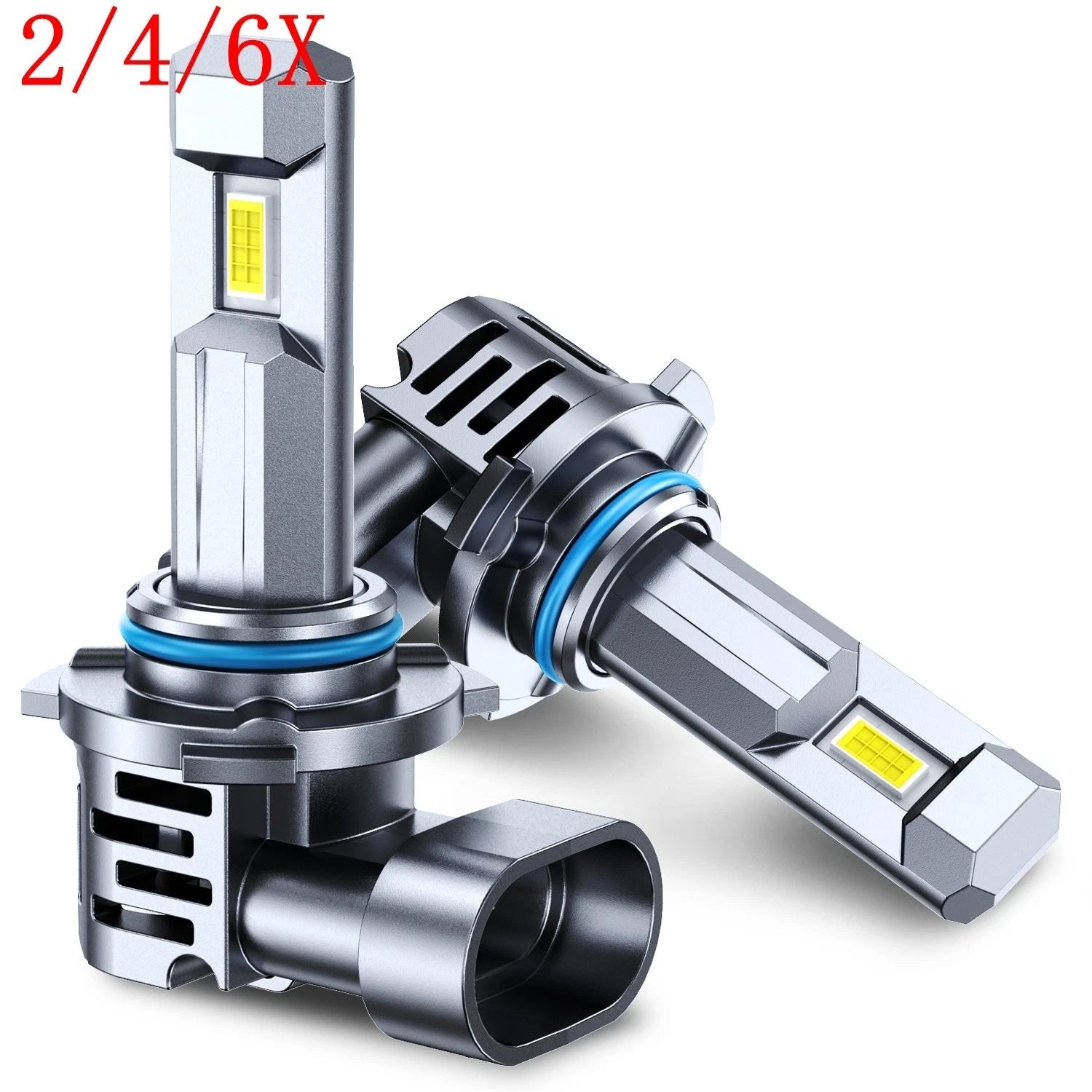2X D2S LED Headlight Bulb for HID Xenon Conversion Kit (Plug & Play)
