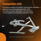 Front Right Window Regulator for Subaru Forester (2003-2008)