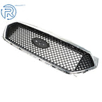 Chrome and Black Front Upper Grille for Ford Taurus SHO (2013-2019)