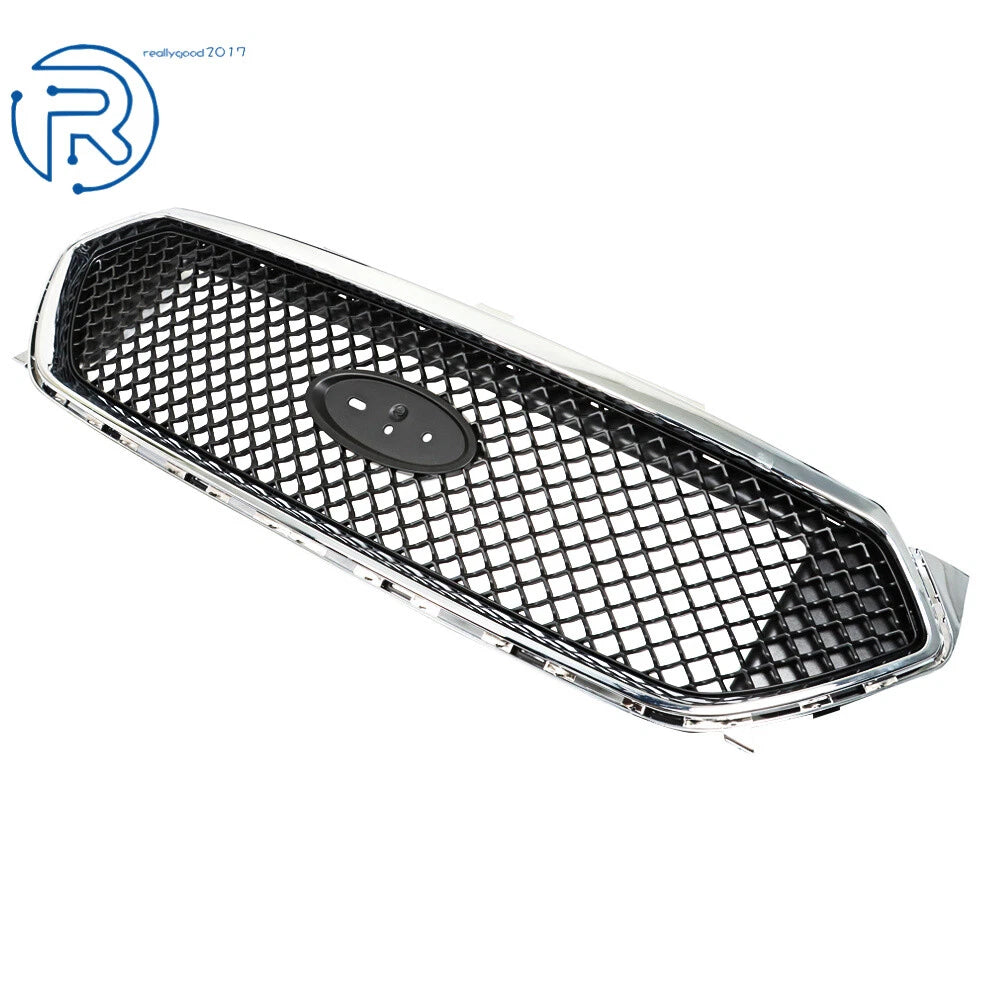 Chrome and Black Front Upper Grille for Ford Taurus SHO (2013-2019)