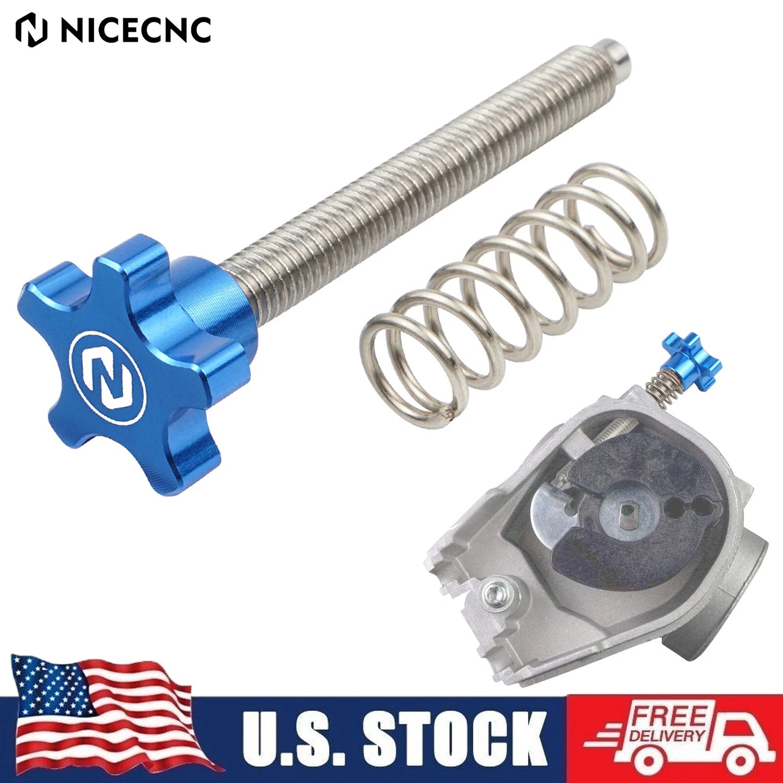 Idle Screw & Spring Adjuster for Husqvarna TE250i TE300i (2018–2023)