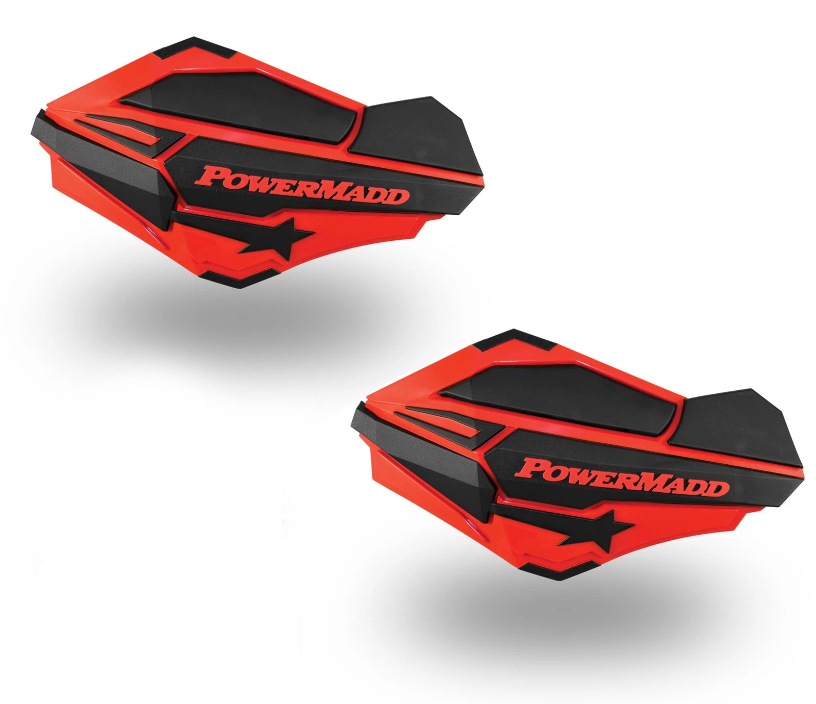 PowerMadd Sentinel Series Handguards for ATV (Red/Black) 34402