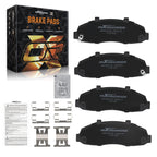 Front Ceramic Brake Pads Set for Ford F-150 5.4L (1999–2004) Lincoln Blackwood