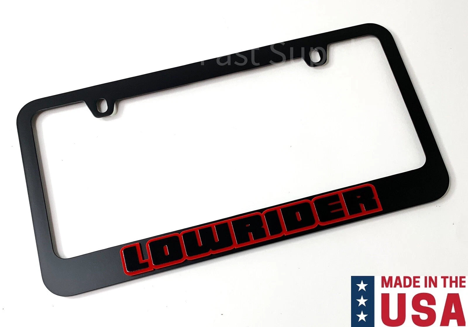 Matte Black License Plate Frame Premium Replacement for Chevrolet (2005–2015)