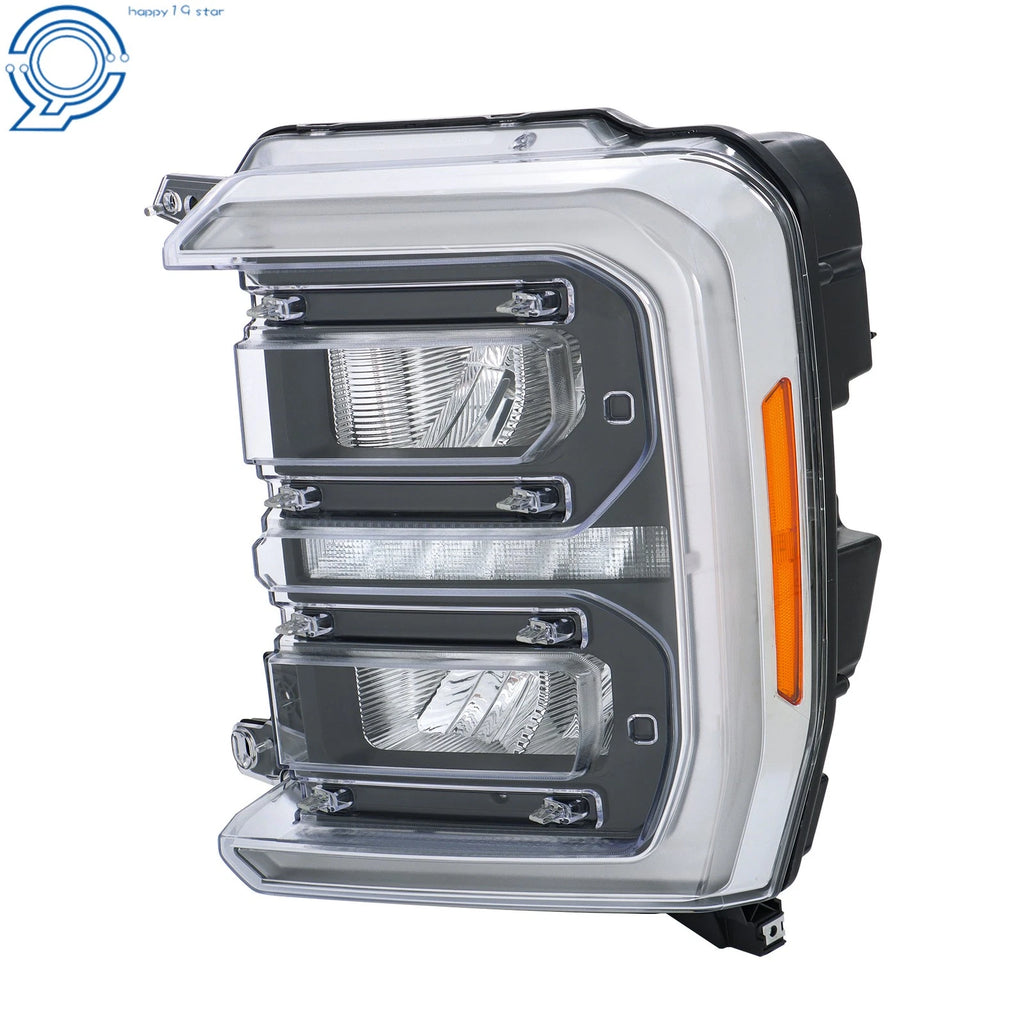 LED Reflector Headlight for Ford F250 F350 (2023–2024) Black Housing