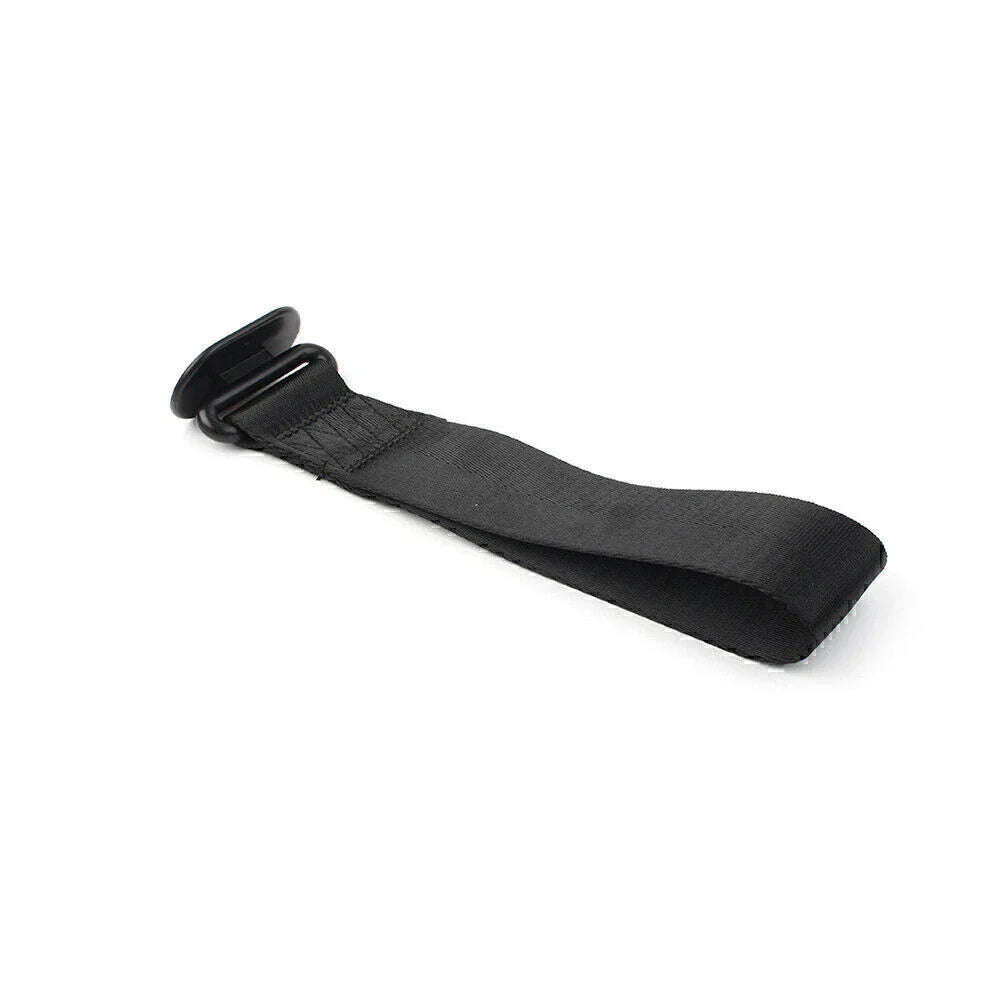 Black Tow Towing Strap Belt Rope for Universal Car Rear/Front Bumper
