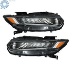 Set of 2 Halogen Headlights with LED for Honda Accord Sedan (2018–2020)