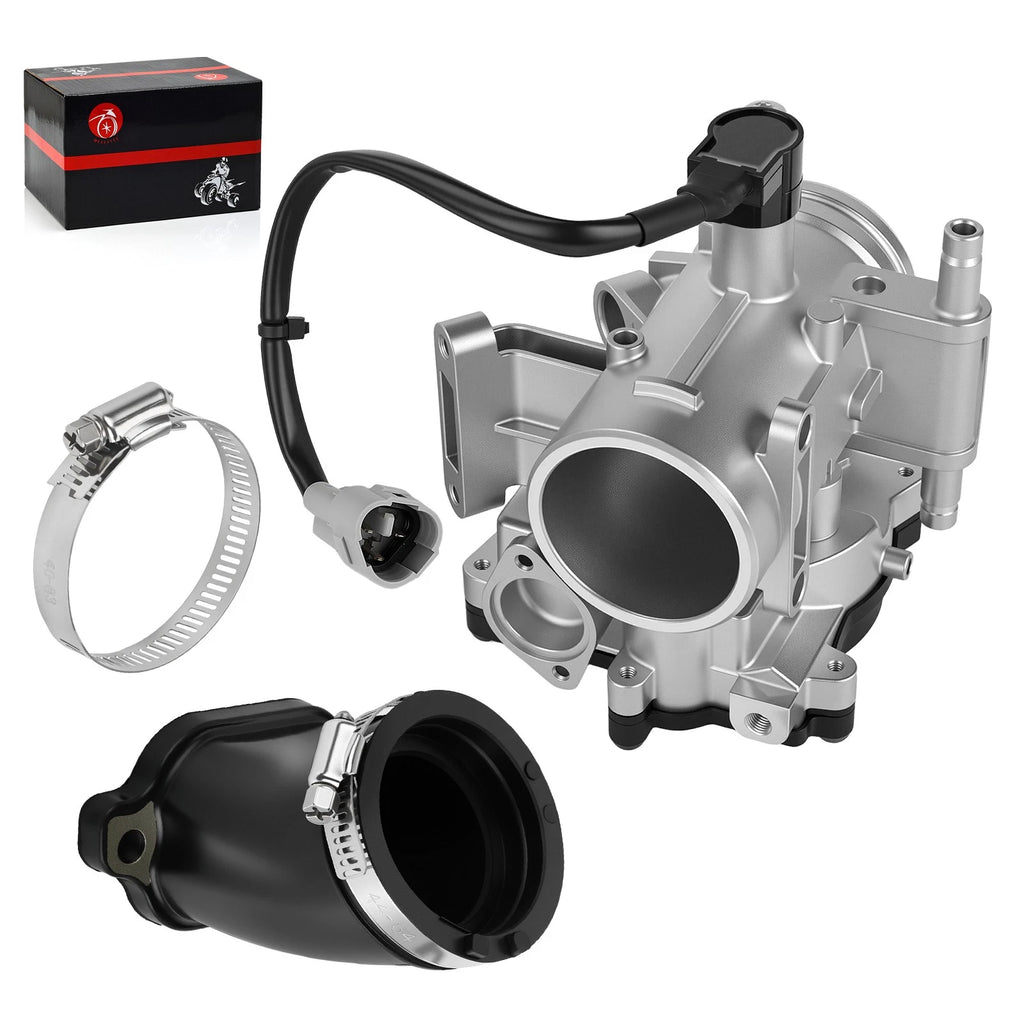 Throttle Body & Adapter Boot for Polaris Ranger 700 6x6 Crew (2006–2009) 2203925 1203160