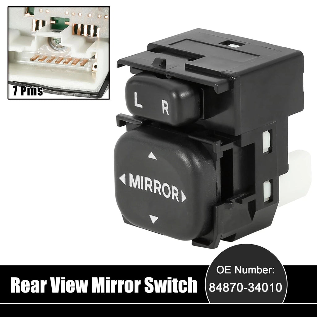 Power Rear View Mirror Switch for Toyota Prius C (2012–2015) 84870-34010