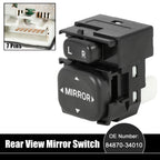 Power Rear View Mirror Switch for Toyota Prius C (2012–2015) 84870-34010