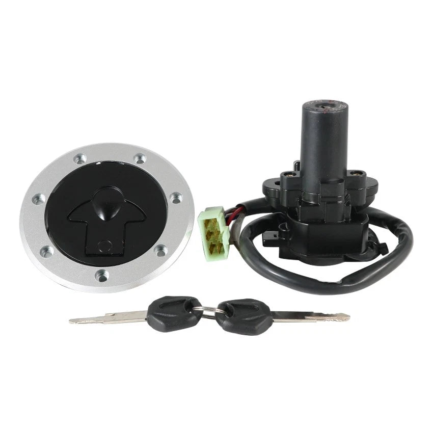 Ignition Key Switch Lock Set for Kawasaki ZXR400 Ninja ZX-7R ZX750 ZXR750 (1989–2003)