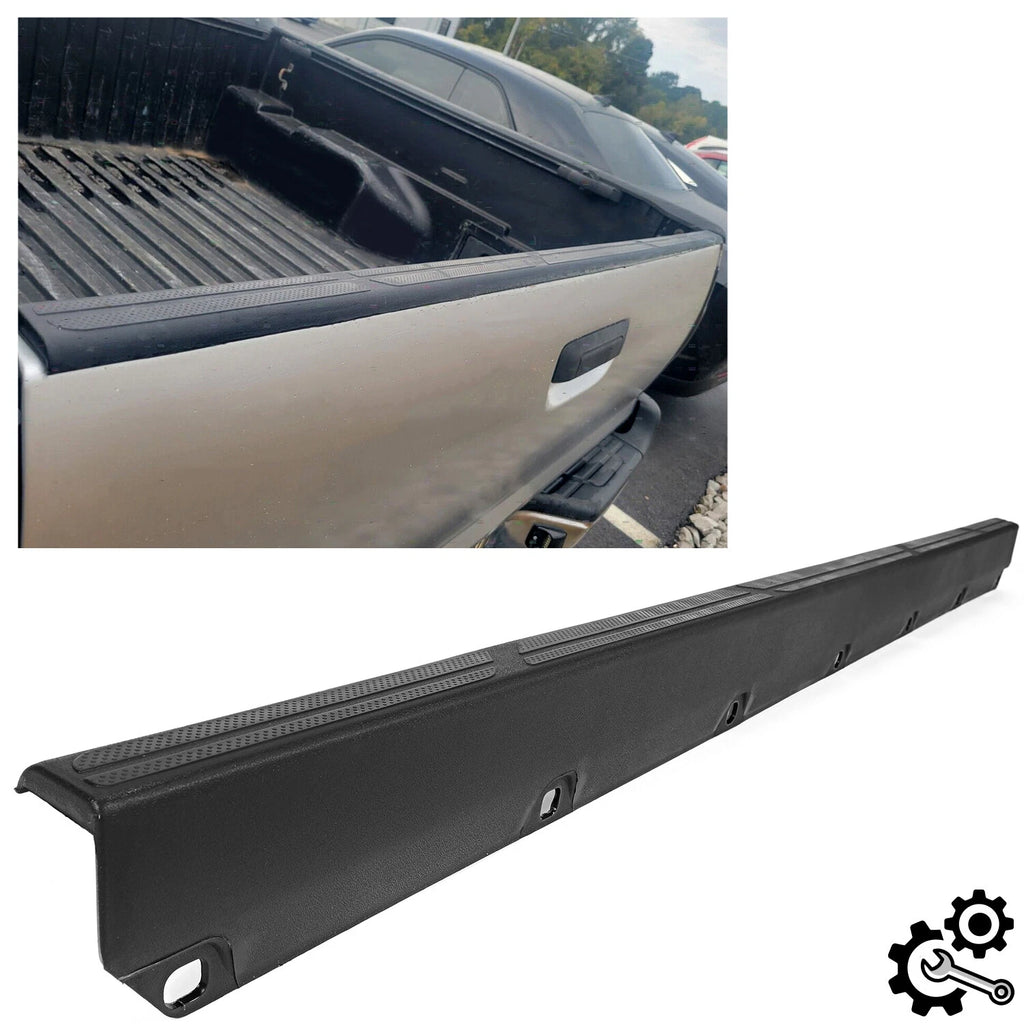 Tailgate Protector for Toyota Tacoma (2005–2015) - Black ABS Molding Cap