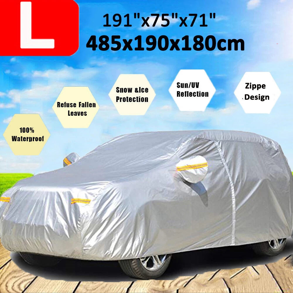 Large SUV Car Cover for Honda CR-V (2017–2022) - Outdoor Rain Dust UV Resistant