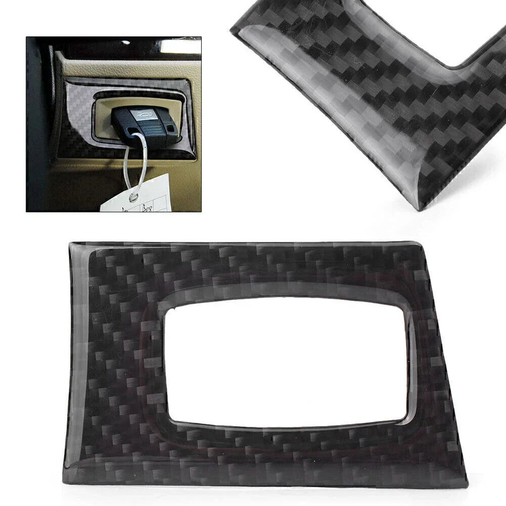 Carbon Fiber Switch Button Cover for BMW E90 E92 E93 (2007-2013)