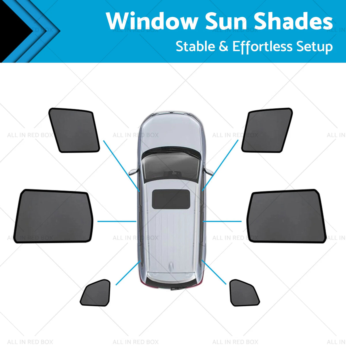 Magnetic Mesh Sun Blind Shades for Subaru Forester (2012–2018)