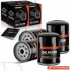 Set of 4 Engine Oil Filters for Chevy C10 C20 Suburban (1968–1986)