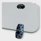 Marine Rope Locker Hatch with Pull Latch for 23 Express Boat (15 1/4'' x 14'')