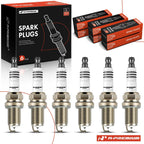 6x Iridium Platinum Spark Plugs for Suzuki Grand Vitara (2000–2005)