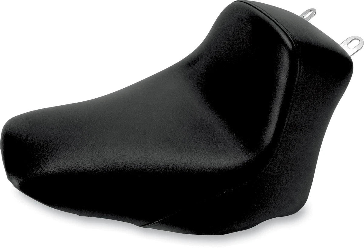 Saddlemen Heels Down Solo Seat for Harley FLSTC (Without Backrest, Black)