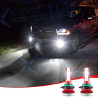 6000K White LED Fog Light Bulbs for Dodge Ram 1500 2500 3500 (2002–2008)