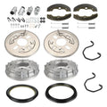 Front Brake Drum Shoes Kit for Honda FourTrax 300 4X4 TRX300FW (1995–2000)