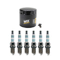 Wix Engine Oil Filter & Denso 6 Iridium Spark Plugs for Avenger V6 (2008–2014)