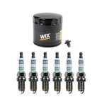 Wix Engine Oil Filter & Denso 6 Iridium Spark Plugs for Avenger V6 (2008–2014)