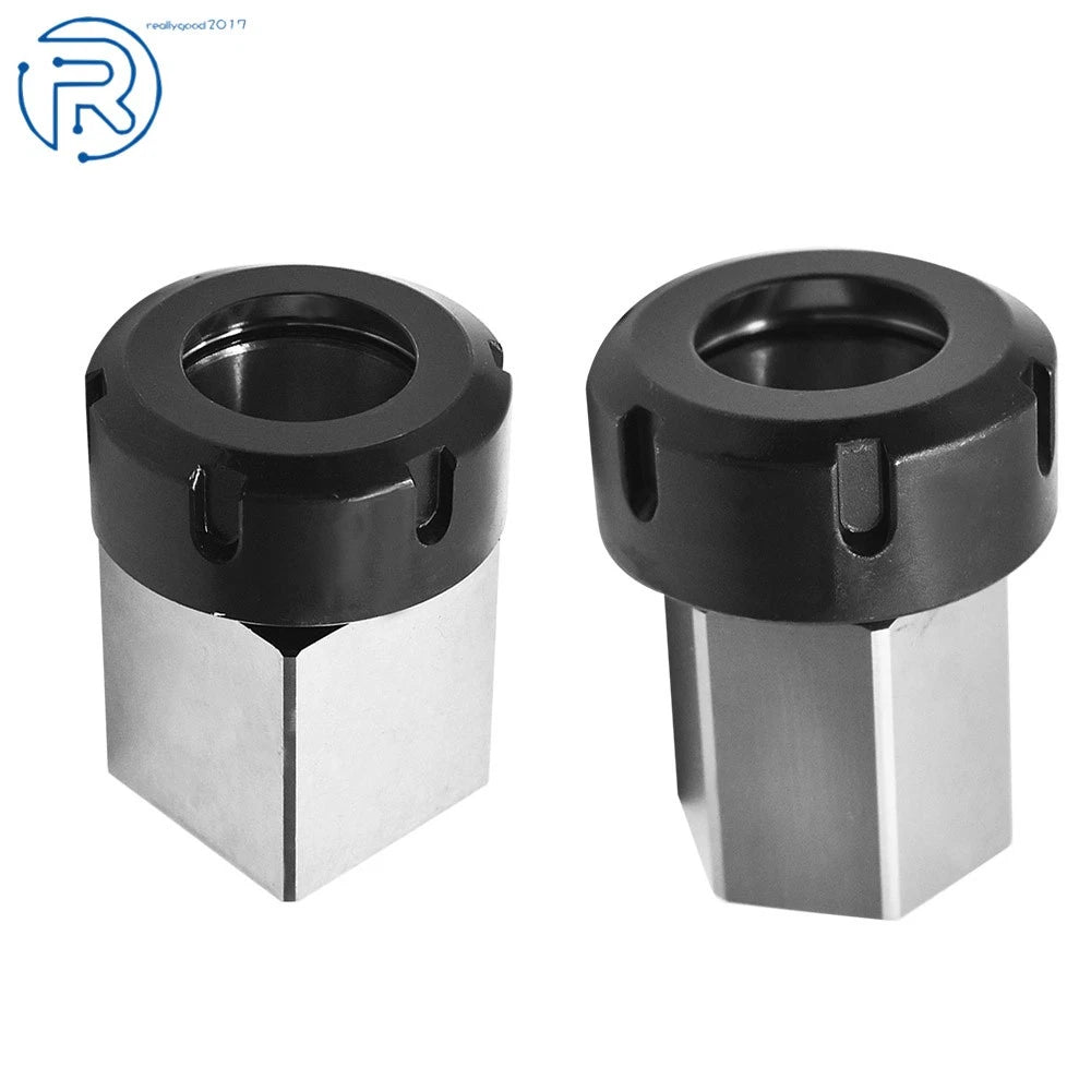 CNC Lathe ER40 Square & Hex Collet Chucks Set for