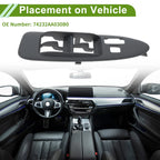 Left Side Window Switch Bezel Cover for Toyota Camry (1997–2001) No.74232AA030B0