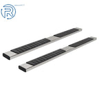 Set of 2 Black 6" Running Boards for Dodge Ram 1500 Crew Cab (2019–2024)