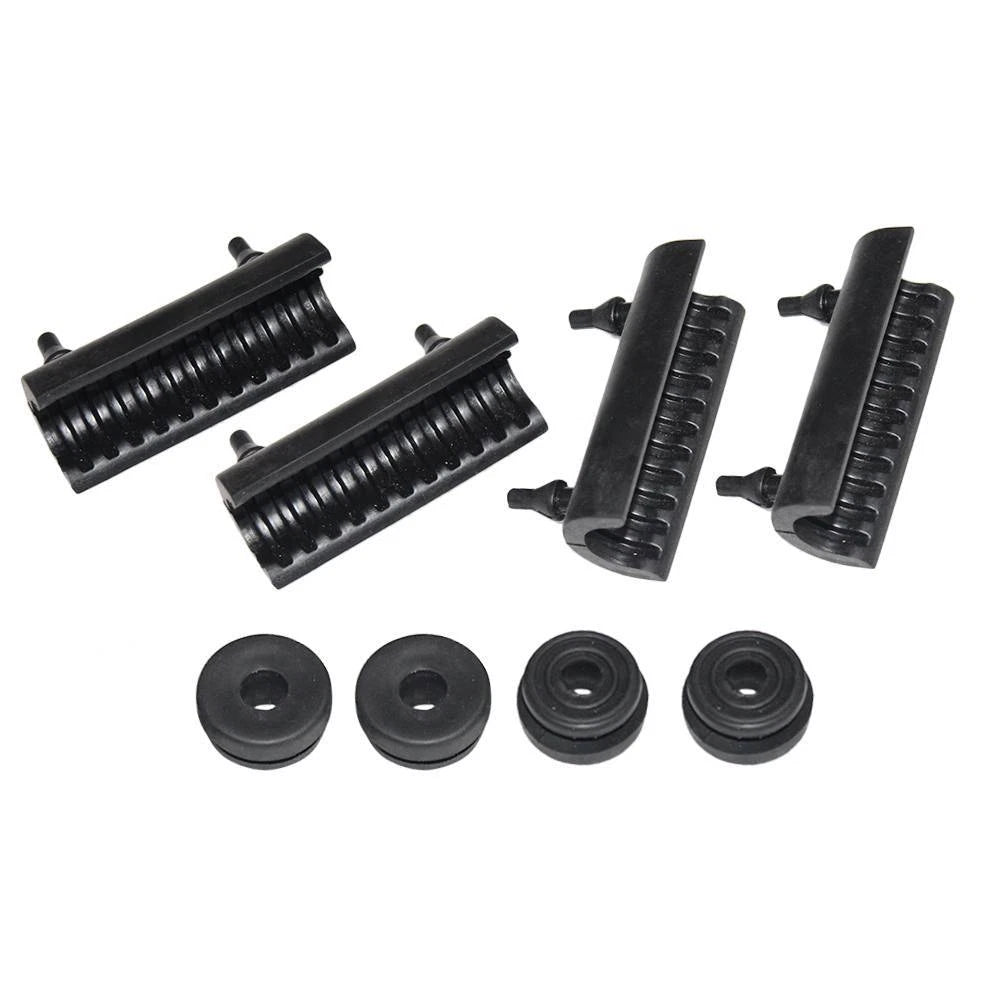 Set of 4 Rubber Grommet Support Cushions for Harley Touring (2014–2020)