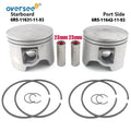 Crankshaft & Power Head Rebuild Kit STD for Yamaha 2T 115HP-6E5/6N6 130HP-6N7 6F3