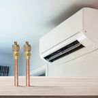 2pcs Copper Valves for Refrigeration and Air Conditioning