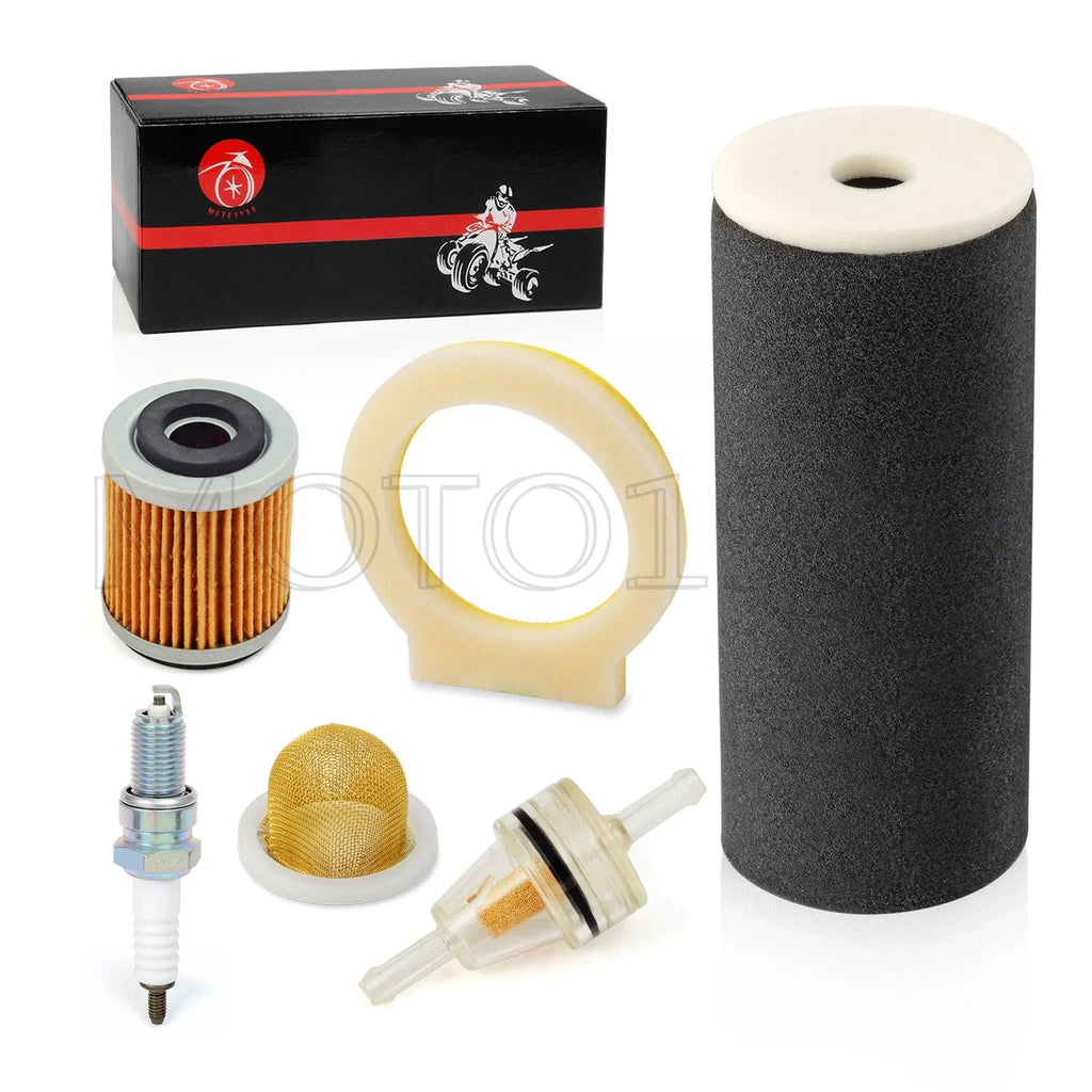 Air Filter Oil Filter Spark Plug Kit for Yamaha Raptor 350 (2004–2013)