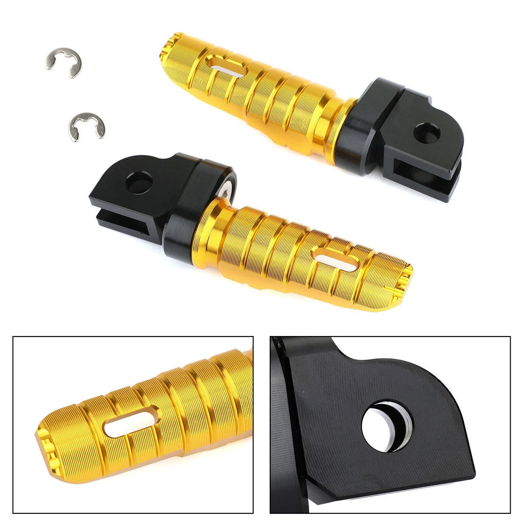Front Footrests Foot Pegs for Yamaha FZ-07 FZ-09 FJ-09 FZ-10 XSR 700 900 FZ8 (2013–2020)