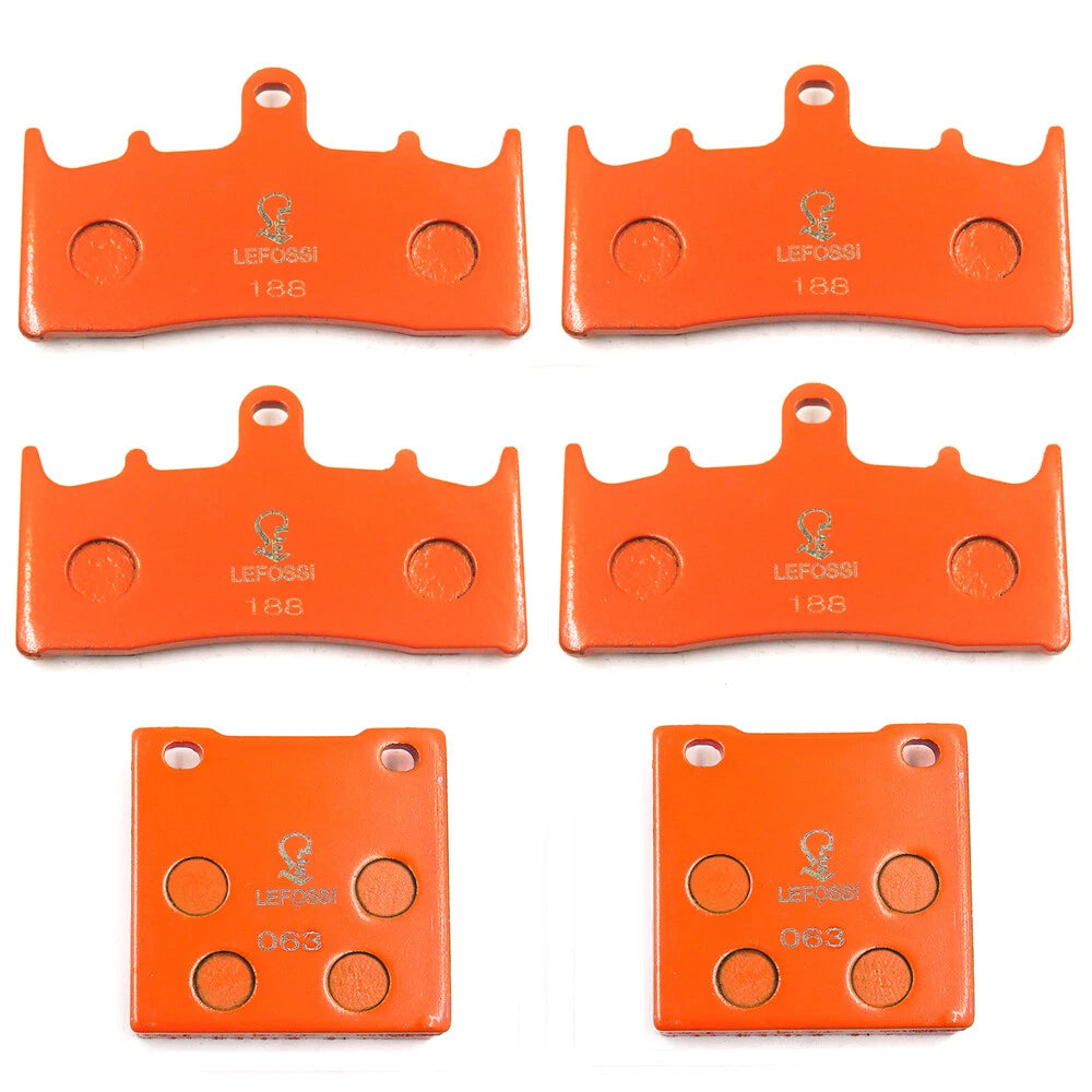 Brake Pads FA188 FA063 for Suzuki GSXR 750 (1994–1999), Bandit (2001–2005), GSX1300R Hayabusa