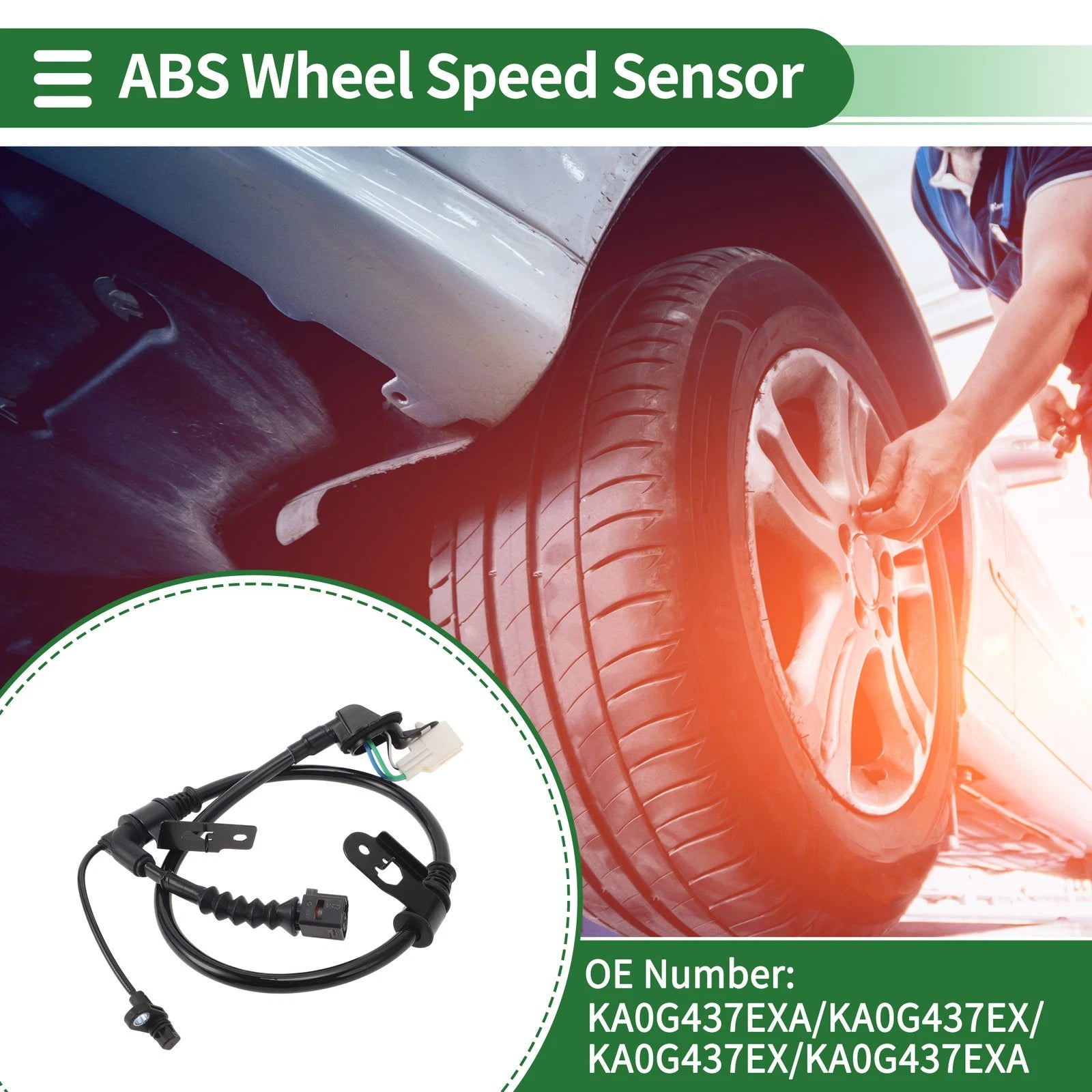 ABS Wheel Speed Sensor No.KA0G437EXA for Mazda CX-5 (2011–2023)